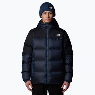 Pánská péřová bunda The North Face Diablo Down 2.0 Hoodie shady blue/black heathe