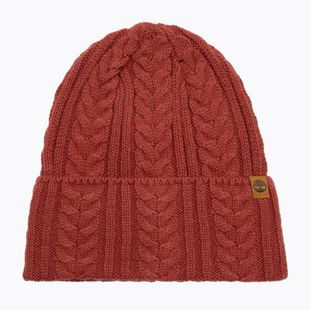 Dámská zimní čepice Timberland Cable Beanie garnet rose