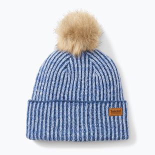 Dámská zimní čepice Timberland Plaited Melange Beanie frozen fjord