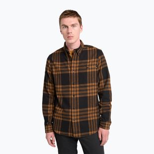 Pánská košile  Timberland Solucell Plaid Shirt umber yd