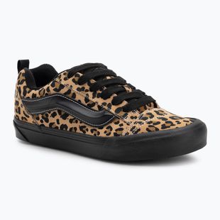 Boty Vans Knu Skool leopard black