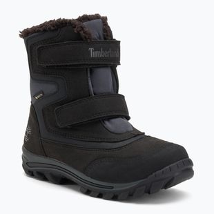 Dětské sněhule Timberland Chillberg 2-Strap Gore-Tex jet black