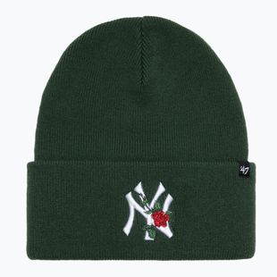 Zimní čepice 47 Brand MLB New York Yankees Thorn dark green