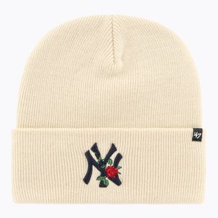 Zimní čepice 47 Brand MLB New York Yankees Thorn natural