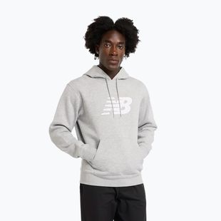 Pánská mikina New Balance Core Brushed Hoodie athletic grey