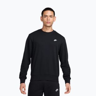 Pánská mikina Nike Club French Terry Crew black/white