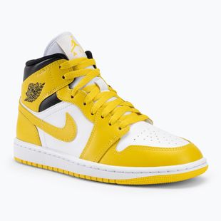 Dámské boty Air Jordan 1 Mid white/black/vivid sulfur