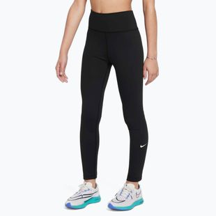 Dětské legíny Nike One Dri-Fit High-Waisted black/white