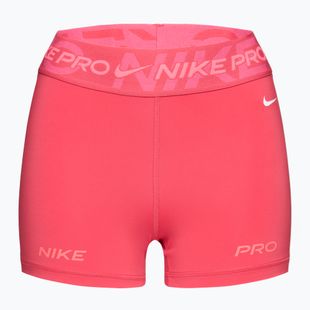 Dámské tréninkové šortky Nike Pro Mid Rise 3" aster pink/pinksicle/hot punch/white