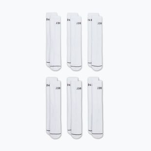 Ponožky Nike Jordan Everyday Crew 6 párů white/gym red/black