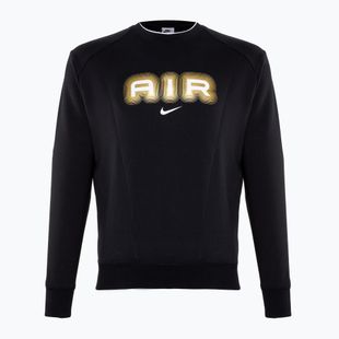Pánská mikina  Nike Sportstwear Air Crew-Neck black/metallic gold