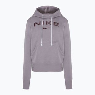 Dámská mikina Nike Sportswear Phoenix Fleece HM9751 lightt violet ore / burgundy crush
