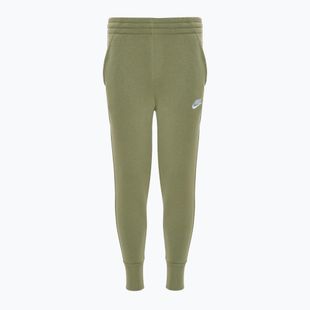 Dětské kalhoty Nike Sportswear Club Fleece oil green/oil green/white