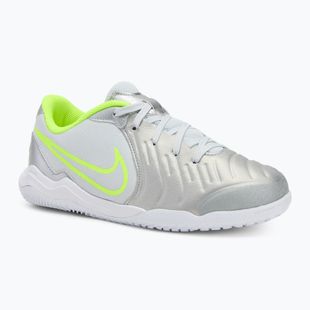 Dětské kopačky Nike Tiempo Legend 10 Academy IC metallic silver/black/volt