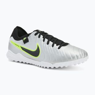 Pánské kopačky Nike Tiempo Legend 10 Pro TF metallic silver/volt/black