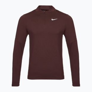 Pánské běžecké tričko s dlouhým rukávem Nike Dri-FIT Element 1/2-Zip burgundy crush