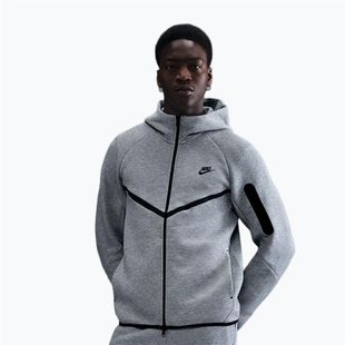 Pánská mikina Nike Tech Windrunner Full Zip cave dark grey heather/black