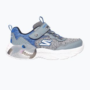 Dětské boty SKECHERS S-Lights Creature Lights charcoal/blue