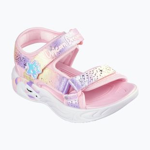 Dětské sandály SKECHERS Unicorn Dreams Majestic Bliss pink