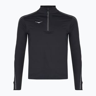 Pánská běžecká mikina HOKA GlideTech Quarter Zip black