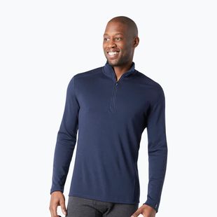 Pánská termo mikina Smartwool Classic Thermal Merino Base Layer 1/4 Zip Boxed deep navy