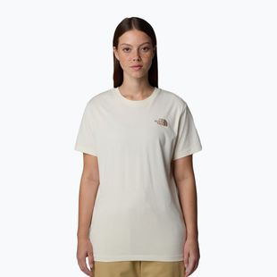 Dámské tričko The North Face Box Nse Relaxed Tee white dune/latt