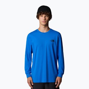 Pánské tričko Longsleeve The North Face Box Nse Tee heroblue/tnfblk