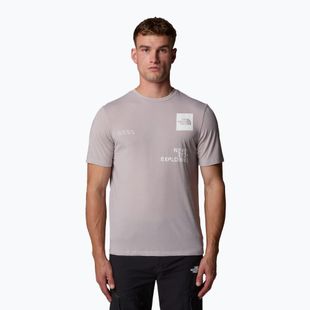 Pánské tričko The North Face Mountain Foundation Coordinates Tee moonstone grey