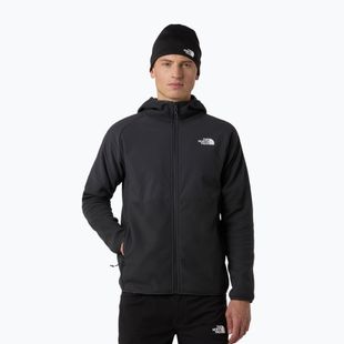 Pánská mikina The North Face Glacier Heavyweight Full Zip HD asphalte grey/black