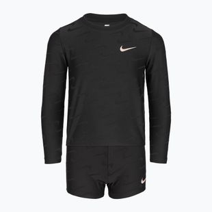 Dětská tepláková souprava Nike Swoosh Motion Club Ls Dk Smoke Grey