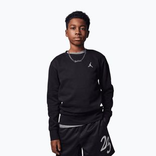 Dětská mikina Nike Jordan JDB Brooklyn Fleece Essential Crew black