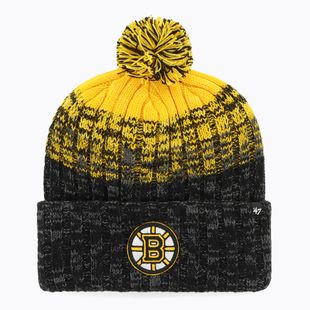 Zimní čepice 47 Brand NHL Boston Bruins Cascade black