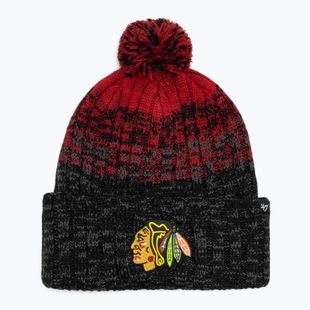 Zimní čepice 47 Brand NHL Chicago Blackhakws Cascade black