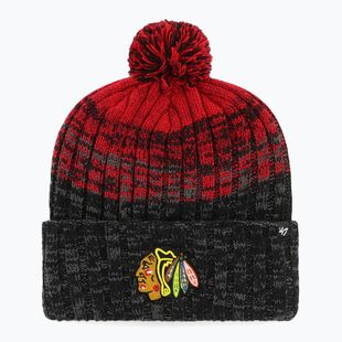 Zimní čepice 47 Brand NHL Chicago Blackhakws Cascade black
