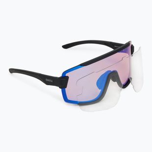 Sluneční brýle Smith Wildcat matte black/chromapop low light rose blue mirror/clear