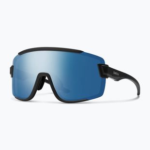 Sluneční brýle Smith Wildcat matte black/chrp polarized blue mirror/clear