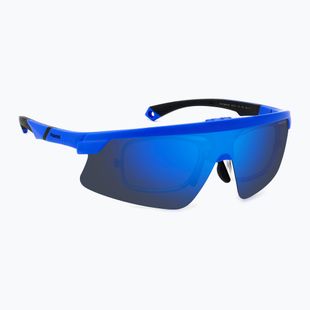 Pánské sluneční brýle Polaroid PLD 7056/CI/S matt blue/blue mirror polarized
