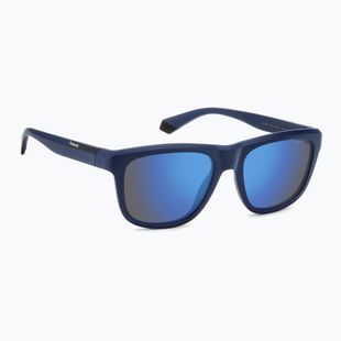 Sluneční brýle Polaroid PLD 2163/S matte blue/blue mirror polarized