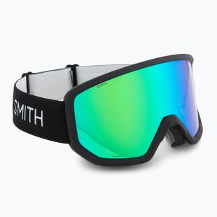 Lyžařské brýle Smith Transfer black/green sol-x mirror
