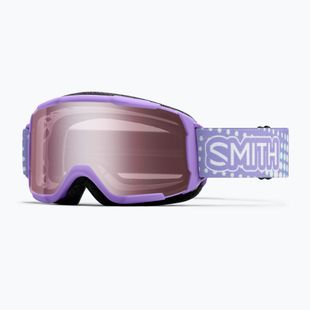 Dětské lyžařské brýle Smith Daredevil S2 light lavender dot clouds/ignitor mirror antifog