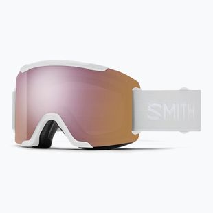 Lyžařské brýle Smith Squad S2 white vapor/chromapop everyday rose gold mirror