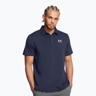 Pánské polo tričko Under Armour Icon Polo midnight navy/white