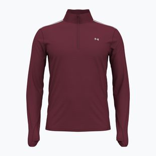 Pánská běžecká mikina Under Armour Vanish CW 1/4 Zip cardinal/reflective