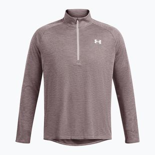 Pánské tričko Longsleeve Under Armour Tech Textured 1/2 Zip tetra gray/white longsleeve