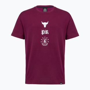 Pánské tréninkové tričko Under Armour Project Rock Terry Q3 purple