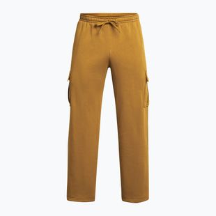 Pánské tréninkové kalhoty Under Armour Project Rock Icon Fleece yellow ochre/silt