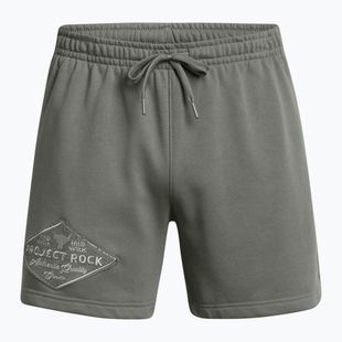 Pánské tréninkové šortky Under Armour Project Rock HWT clay green