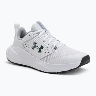 Pánské tréninkové boty Under Armour Commit 4 white/mod gray/forest green