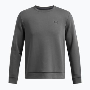 Pánská mikina Under Armour Unstoppable Fleece Crew s kapucí castlerock/black