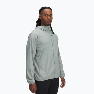 Pánská běžecká bunda Under Armour Launch Lightweight silica green/hydro green
